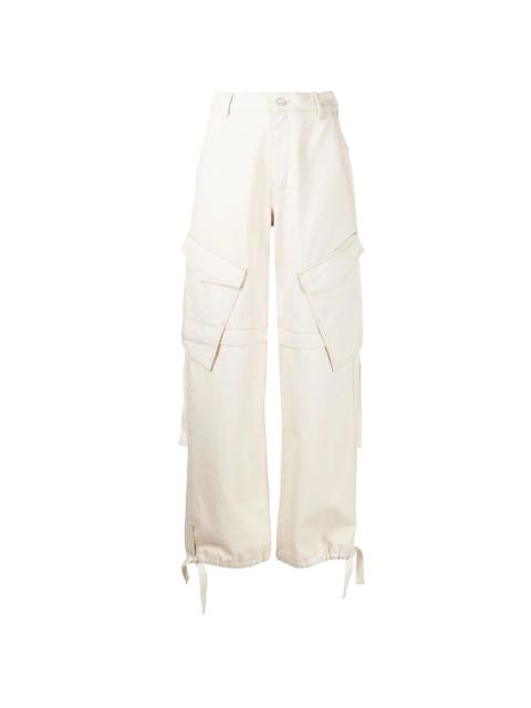 Dion Lee wide-leg cargo trousers