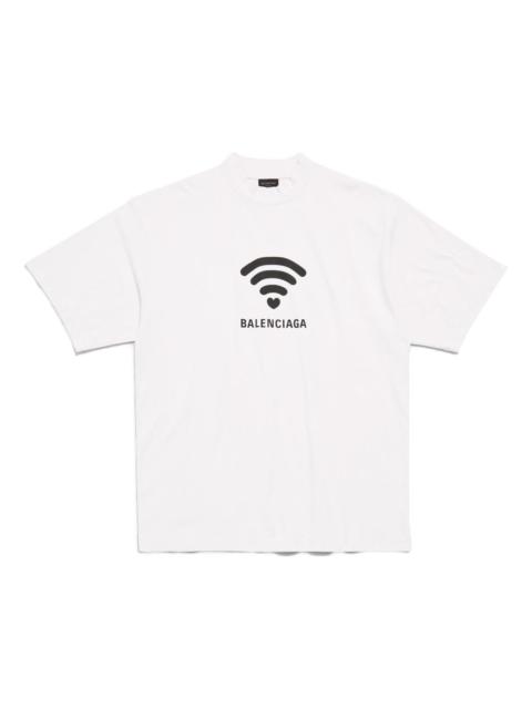 BALENCIAGA Balenciaga Lo_ve T-shirt 'Off White' 764235TQVK23307