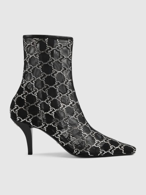 GUCCI Women's GG mid-heel boot