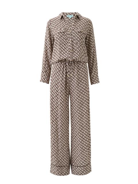 MELISSA ODABASH UNA CHAIN JUMPSUIT