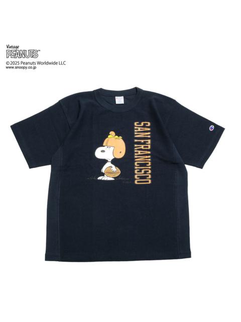 Champion REVERSE WEAVE S/S T-SHIRT - PEANUTS - San Francisco - C3-B351