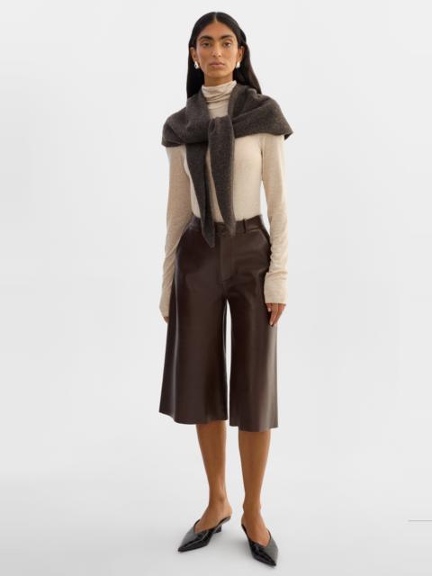 LAMARQUE LISE | Leather Bermuda Shorts