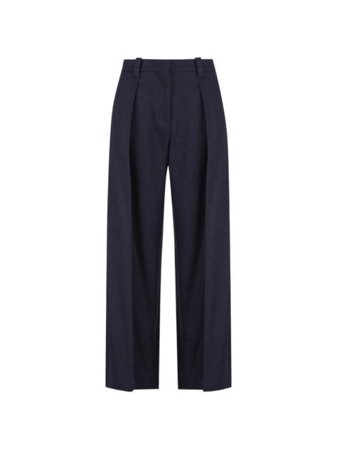 Brunello Cucinelli pleated wide-leg trousers
