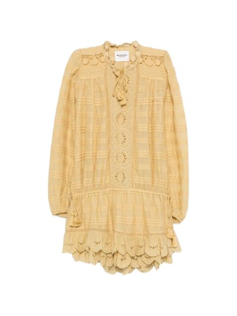 Isabel Marant Étoile long-sleeve ruffled mini dress