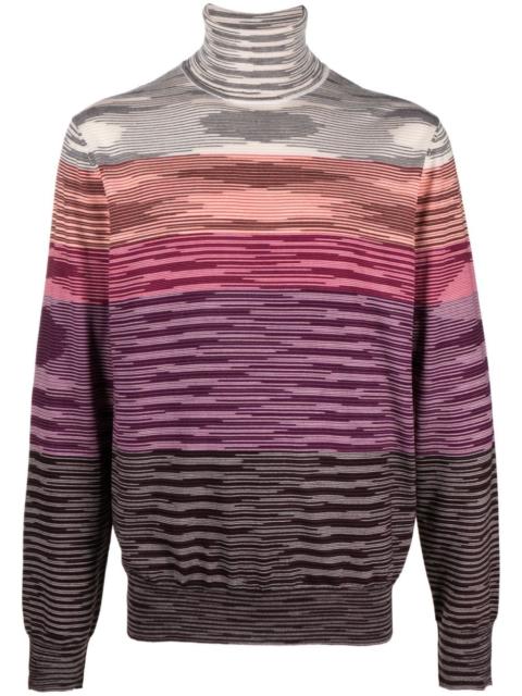 Missoni intarsia-knit wool jumper