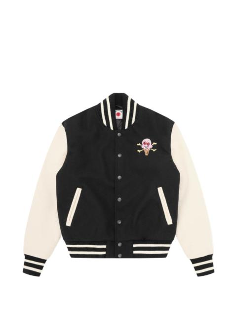 ICECREAM logo-patch varsity jacket
