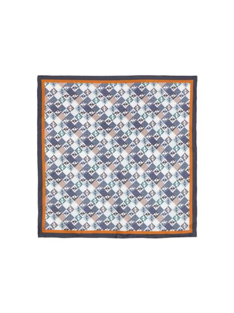 FENDI FF-motif silk scarf
