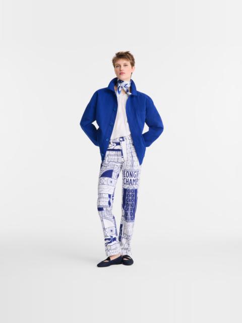 Longchamp Jacket Cobalt - Cotton