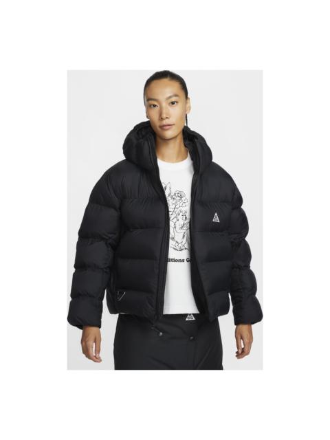 Nike (WMNS) Nike ACG Lunar Lake PrimaLoft Therma-FIT ADV Loose Hooded Jacket Asia Sizing 'Black' FZ6762-0
