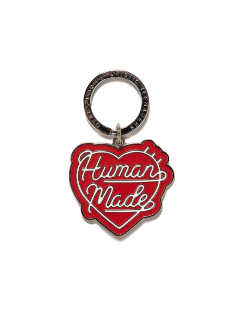 Human Made Heart Keyring Red