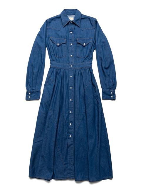 Kapital 8oz Denim HUSKY Western Dress - Indigo