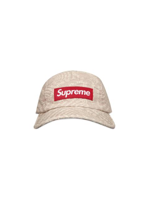Supreme Supreme Circles Jacquard Denim Camp Cap 'Brown'