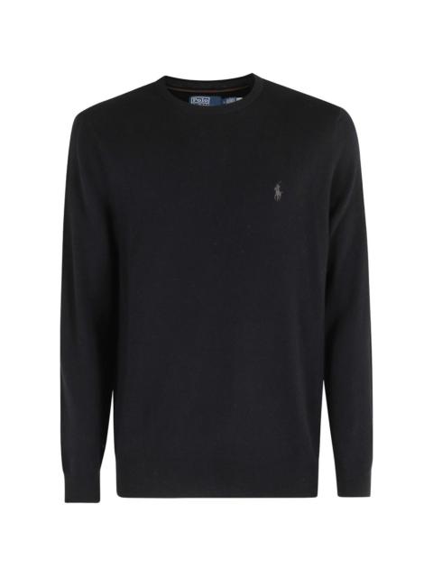 Polo Ralph Lauren logo-embroidered wool sweater