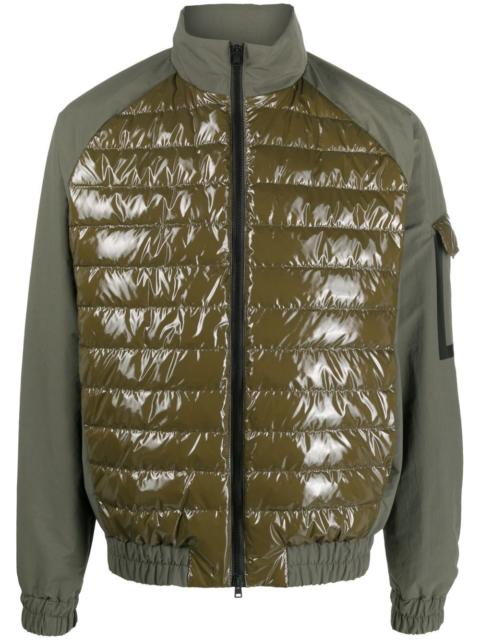 Herno feather down zip-up jacket