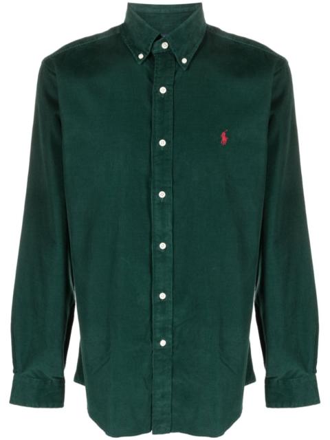 Polo Ralph Lauren Polo Pony-embroidered corduroy shirt