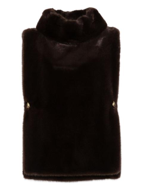 DARKPARK roll-neck button gilet