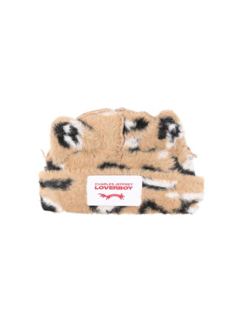 CHARLES JEFFREY LOVERBOY Fluffy Chunky Ears beanie