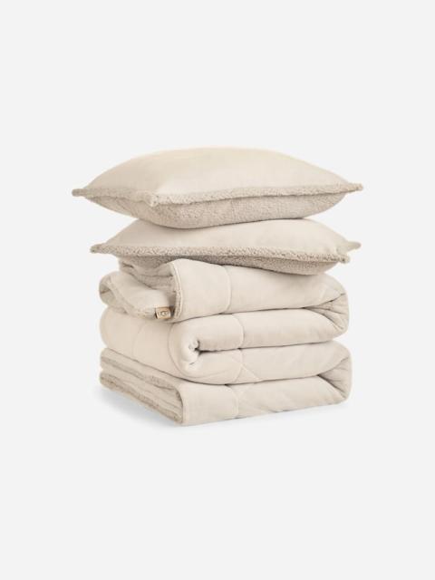 UGG ® Avery Comforter Set F/Q Polyester Bedding in Birch