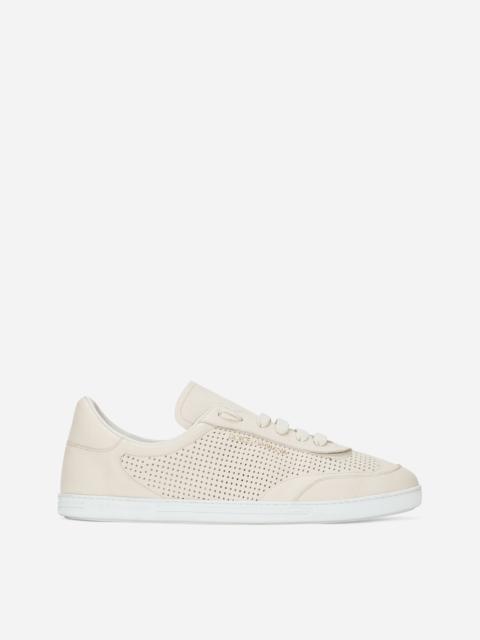 Perforated calfskin Saint Tropez sneakers