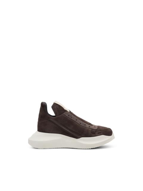 Rick Owens Geth Runner suede slip-on sneakers
