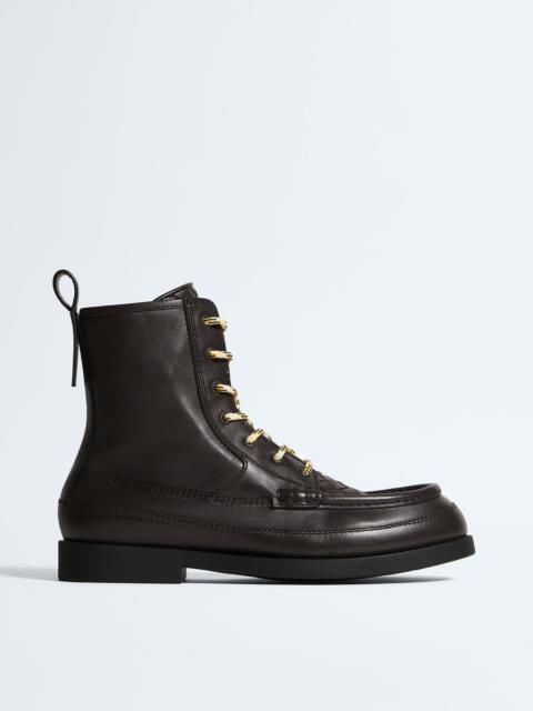 Bottega Veneta Pier Lace-Up Ankle Boot