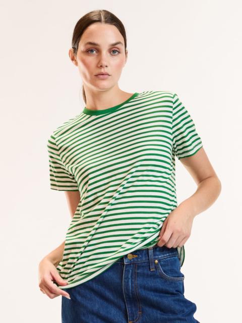 CYNTHIA ROWLEY Relaxed Stripe Tee