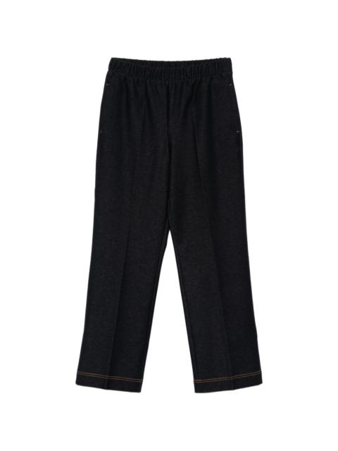 Max Mara elasticated trim trousers