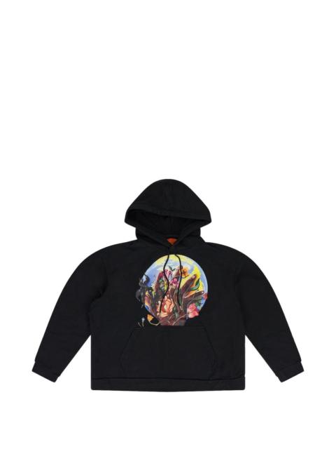 WHO DECIDES WAR Roots of Peace graphic-print hoodie