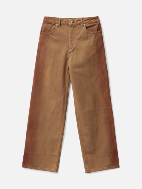 ECKHAUS LATTA WIDE LEG JEANS