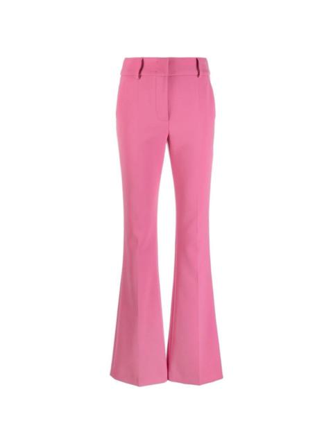 tailored flared trousers