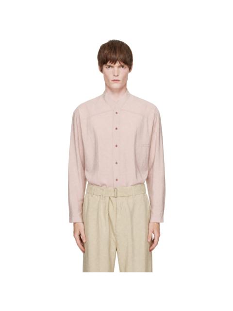 Lemaire Pink V-Neck Shirt