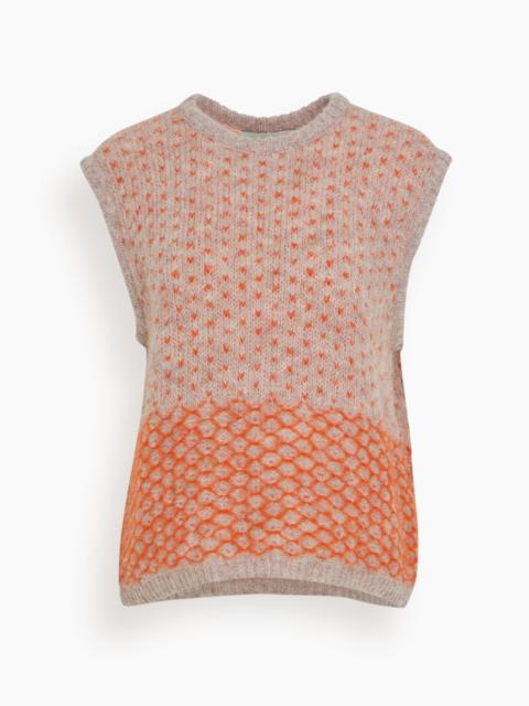 RACHEL COMEY Kiuru Vest in Lavender Multi