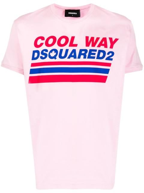DSQUARED2 Cool Way print T-shirt