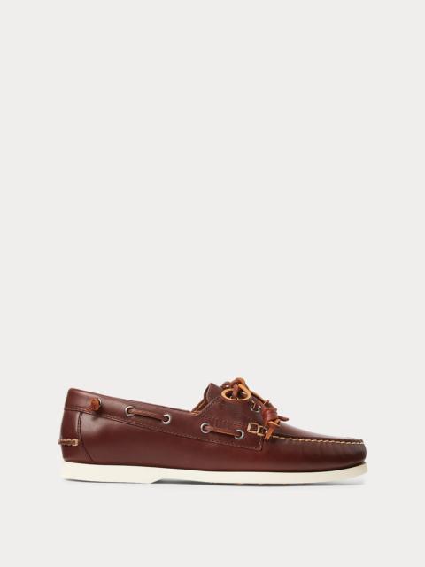 Polo Ralph Lauren Merton Leather Boat Shoe