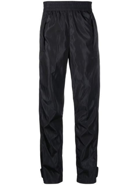 Off-White logo-print elasticated trousers