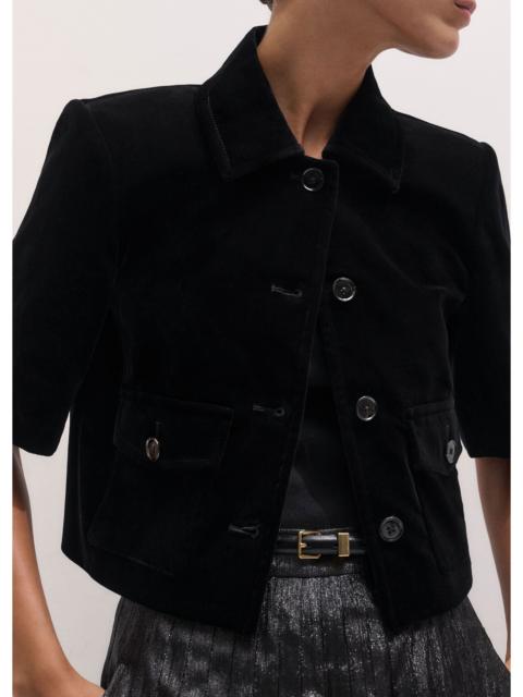ME+EM Crop Evening Jacket