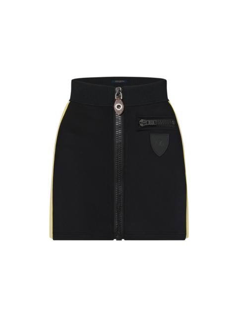 Louis Vuitton Technical Jersey Zip-Up Skirt