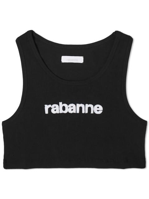Paco Rabanne Paco Rabanne Logo Crop Top
