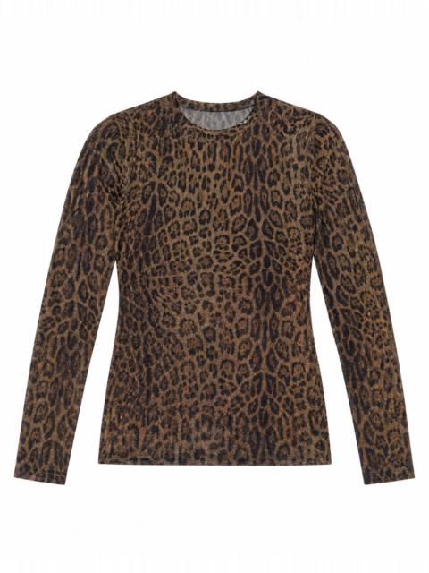 The Kooples LEOPARD-PRINT T-SHIRT