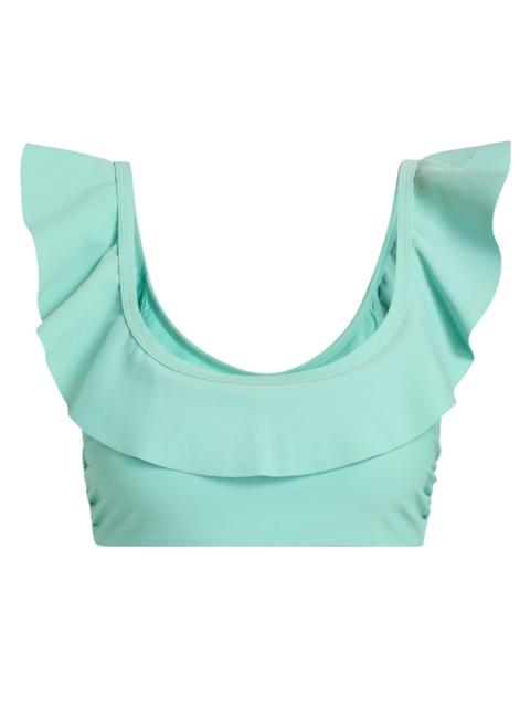 RAMY BROOK Women's Letty U-Neck Bikini Top - Seaglass