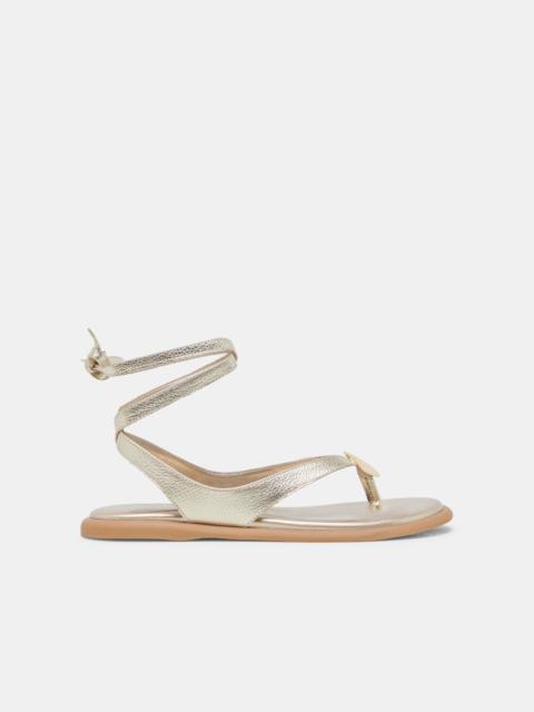 dolce vita JUDY SANDALS LIGHT GOLD LEATHER