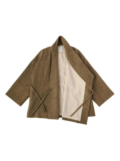 visvim CHAMDO SHORT ROBE W (WOOL) OLIVE