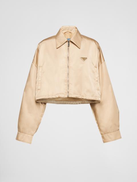 Re-Nylon cropped blouson jacket