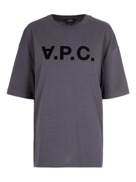 A.P.C. logo-detail T-shirt