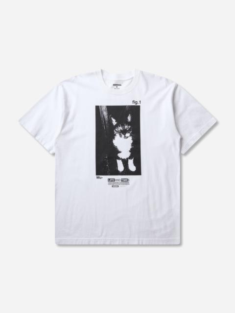 NEIGHBORHOOD Men's Osamu Nagahama SS-2 T-Shirt White