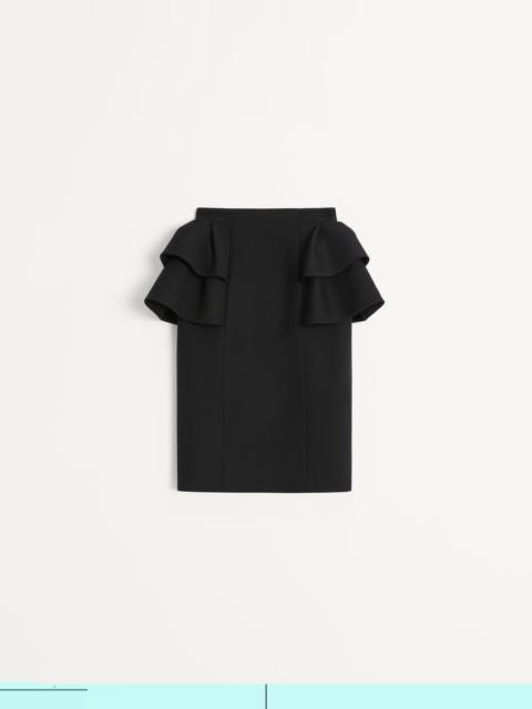Valentino CREPE COUTURE MIDI SKIRT