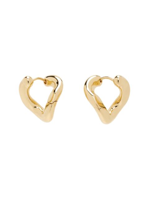TOM WOOD Gold Dean Hoop Earrings