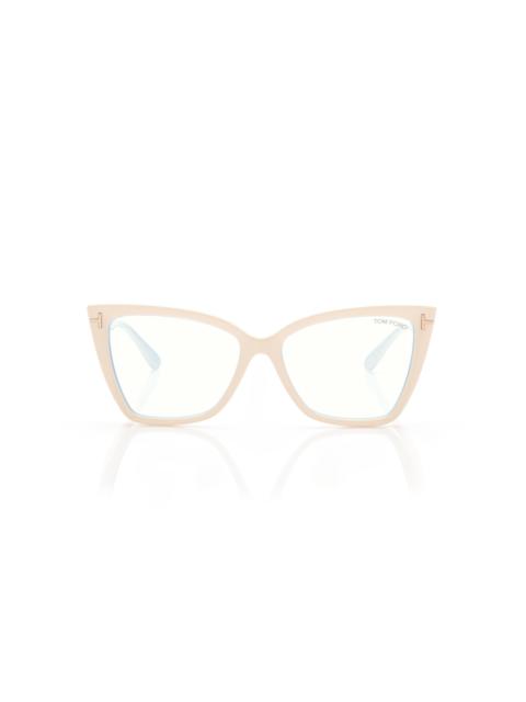 TOM FORD BLUE BLOCK SQUARE CAT EYE OPTICALS