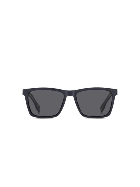 BOSS clip-on rectangle sunglasses frames