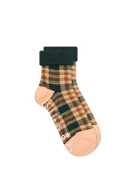 ROTOTO® RoToTo Check Comfy Room Sock